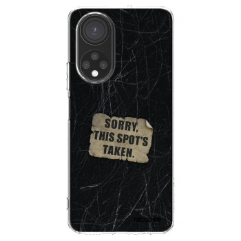 Picasee διαφανής θήκη σιλικόνης Honor X7 - SORRY