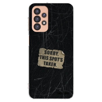 Picasee διαφανής θήκη σιλικόνης Samsung Galaxy A23 A236B 5G - SORRY