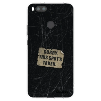 Picasee διαφανής θήκη σιλικόνης Xiaomi Redmi A1 - SORRY