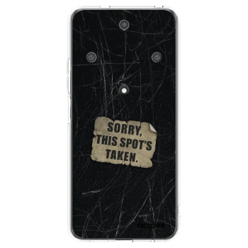 Picasee διαφανής θήκη σιλικόνης Honor Magic5 Lite 5G - SORRY