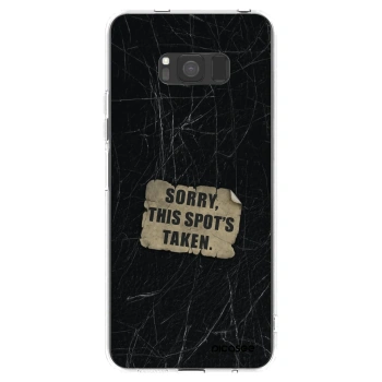Picasee διαφανής θήκη σιλικόνης Samsung Galaxy S8 G950F - SORRY
