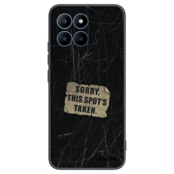 Picasee Μαύρη θήκη σιλικόνης για Honor 70 Lite - SORRY