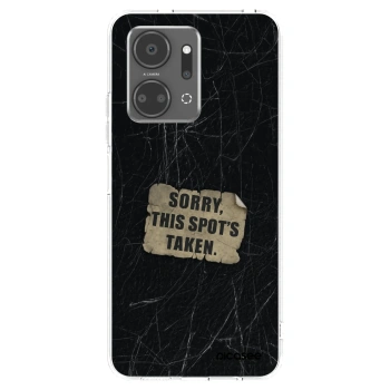 Picasee διαφανής θήκη σιλικόνης Honor X7a - SORRY