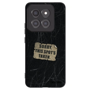 Picasee Μαύρη θήκη σιλικόνης για Xiaomi 14 Pro - SORRY