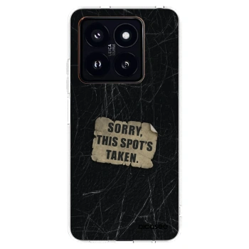 Picasee διαφανής θήκη σιλικόνης Xiaomi 14 Pro - SORRY