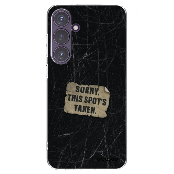 Picasee διαφανής θήκη σιλικόνης Samsung Galaxy S24+ S926B 5G - SORRY