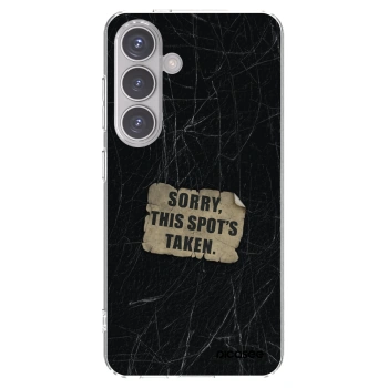 Picasee διαφανής θήκη σιλικόνης Samsung Galaxy S24 S921B 5G - SORRY