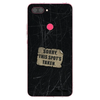 Picasee διαφανής θήκη σιλικόνης Xiaomi Mi 8 Lite - SORRY