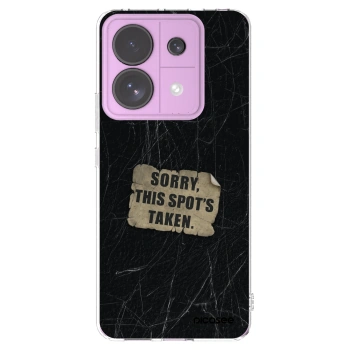 Picasee διαφανής θήκη σιλικόνης Xiaomi Redmi Note 13 Pro 5G - SORRY