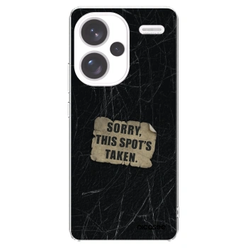 Picasee διαφανής θήκη σιλικόνης Xiaomi Redmi Note 13 Pro+ 5G - SORRY