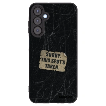 Picasee Μαύρη θήκη σιλικόνης για Samsung Galaxy A25 A256B 5G - SORRY