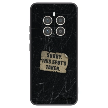 Picasee Μαύρη θήκη σιλικόνης για Realme 12 Pro 5G - SORRY