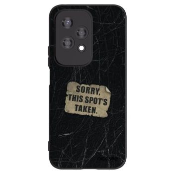 Picasee Μαύρη θήκη σιλικόνης για Honor 200 Lite - SORRY