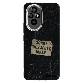 Picasee διαφανής θήκη σιλικόνης Honor 200 Pro 5G - SORRY