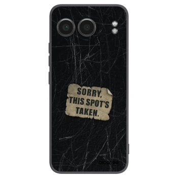 Picasee Μαύρη θήκη σιλικόνης για OnePlus Nord 4 - SORRY