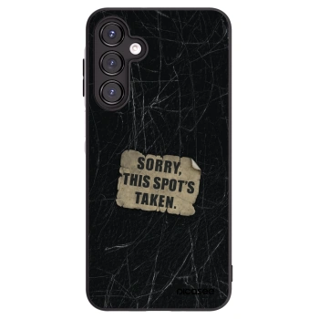 Picasee Μαύρη θήκη σιλικόνης για Samsung Galaxy A16 5G - SORRY
