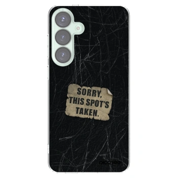 Picasee διαφανής θήκη σιλικόνης Samsung Galaxy S25+ 5G - SORRY