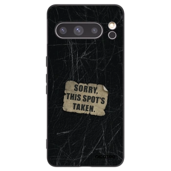 Picasee Μαύρη θήκη σιλικόνης για Google Pixel 8 Pro - SORRY