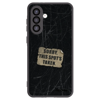 Picasee Μαύρη θήκη σιλικόνης για Samsung Galaxy A26 5G A266B - SORRY