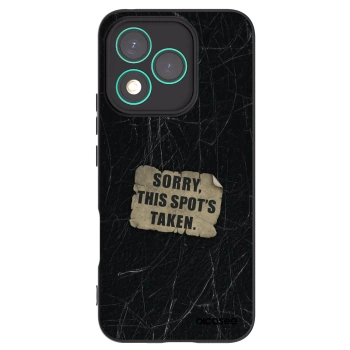Picasee Μαύρη θήκη σιλικόνης για Honor 400 Lite 5G - SORRY