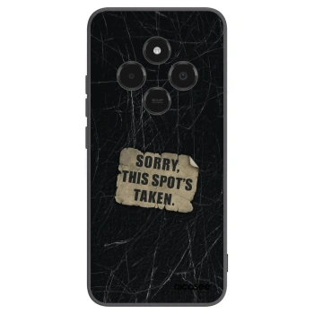 Picasee Μαύρη θήκη σιλικόνης για Xiaomi Poco C75 - SORRY