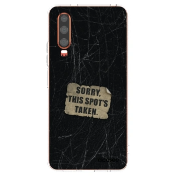 Picasee διαφανής θήκη σιλικόνης Huawei P30 - SORRY