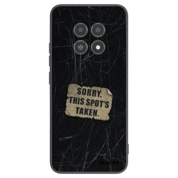 Picasee Μαύρη θήκη σιλικόνης για Realme 12X - SORRY