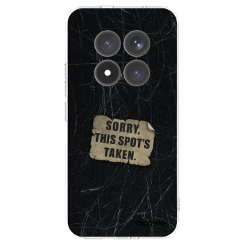 Picasee διαφανής θήκη σιλικόνης Xiaomi Redmi Note 15 Pro+ - SORRY