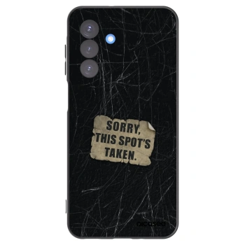 Picasee Μαύρη θήκη σιλικόνης για Samsung Galaxy A17 5G - SORRY