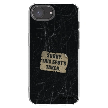 Picasee διαφανής θήκη σιλικόνης Apple iPhone 17e - SORRY