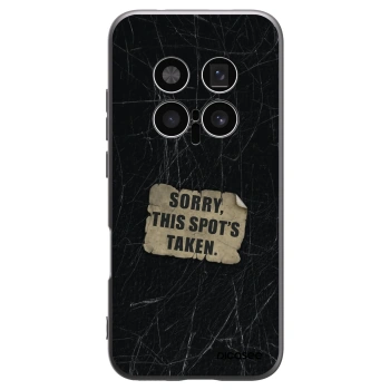 Picasee Μαύρη θήκη σιλικόνης για Honor Magic8 Pro 5G - SORRY