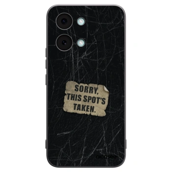Picasee Μαύρη θήκη σιλικόνης για Xiaomi Poco X8 Pro Max - SORRY