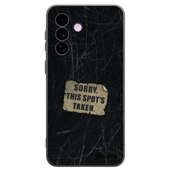 Picasee Μαύρη θήκη σιλικόνης για Samsung Galaxy A57 5G - SORRY