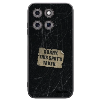 Picasee Μαύρη θήκη σιλικόνης για Motorola Moto G77 - SORRY