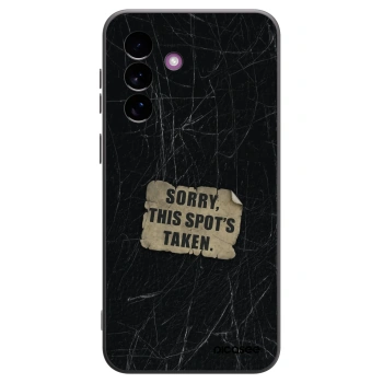 Picasee Μαύρη θήκη σιλικόνης για Samsung Galaxy A37 - SORRY