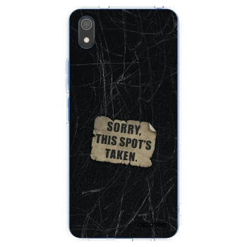 Picasee διαφανής θήκη σιλικόνης Xiaomi Redmi 7A - SORRY