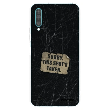 Picasee διαφανής θήκη σιλικόνης Samsung Galaxy A30s A307F - SORRY