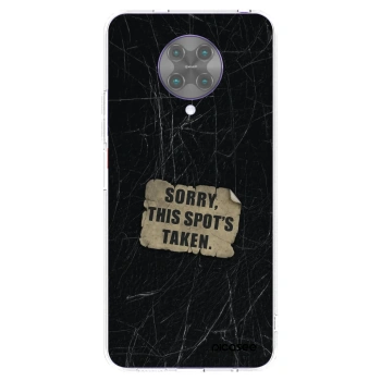 Picasee διαφανής θήκη σιλικόνης Xiaomi Poco F2 Pro - SORRY