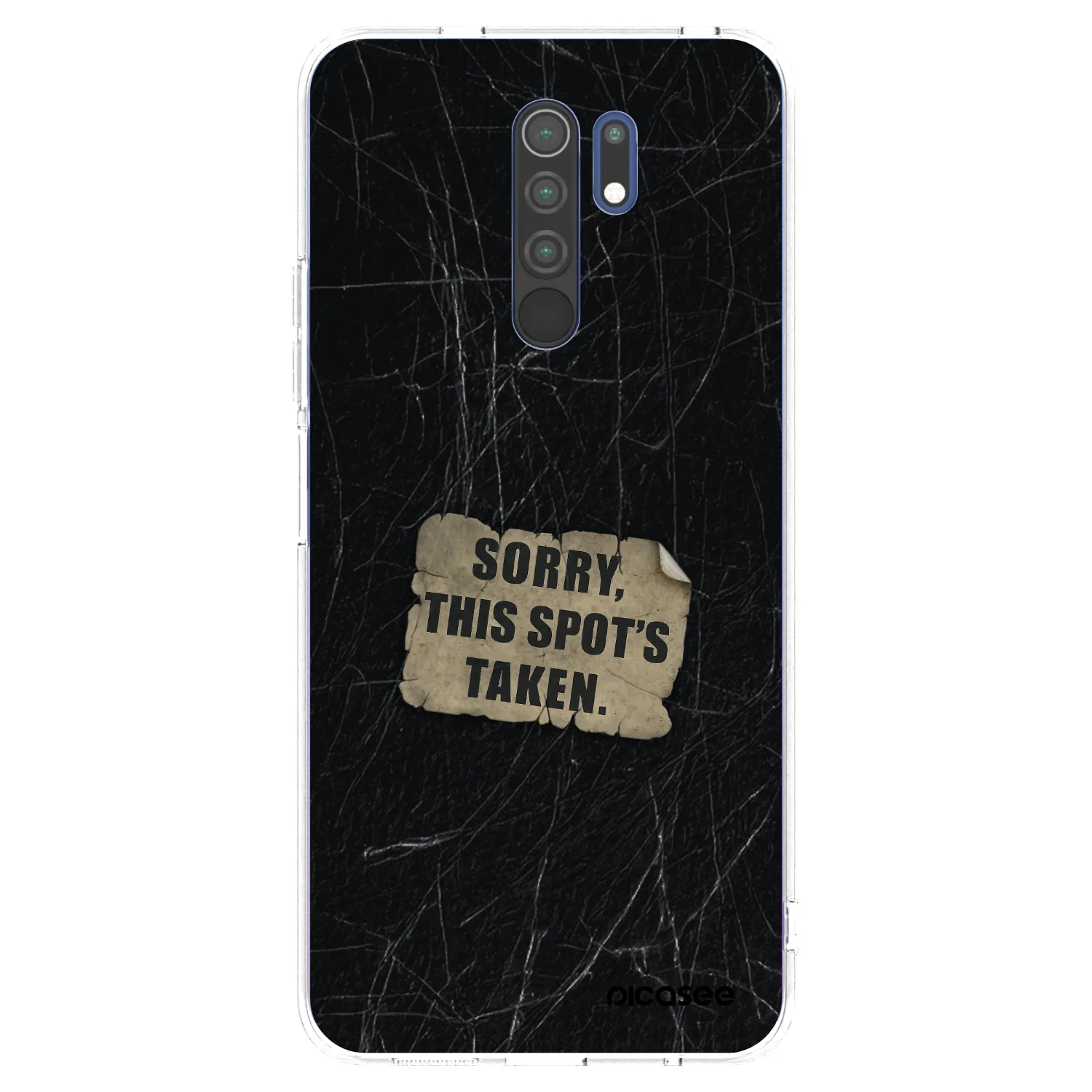 Picasee διαφανής θήκη σιλικόνης Xiaomi Redmi 9 - SORRY