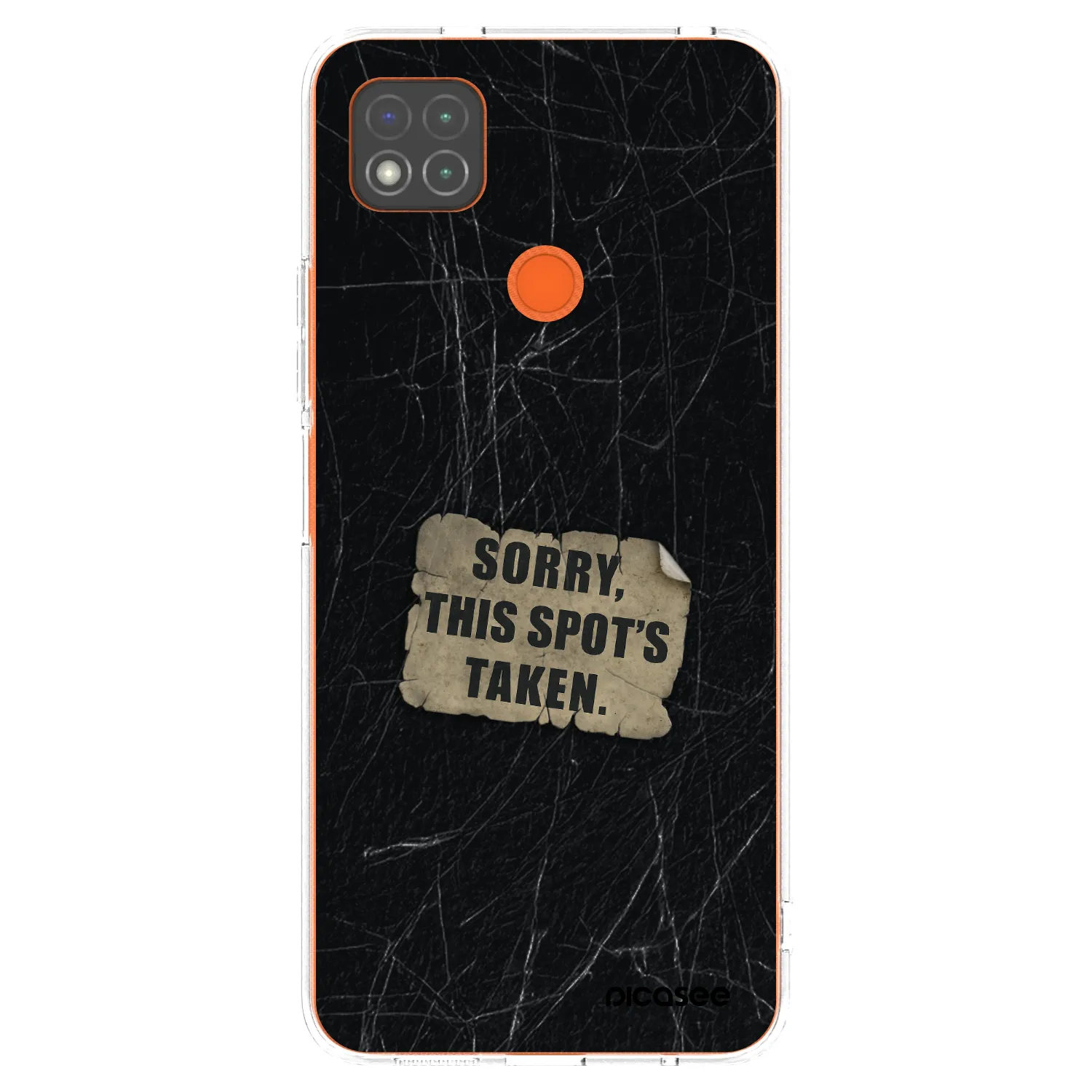 Picasee διαφανής θήκη σιλικόνης Xiaomi Redmi 9C - SORRY