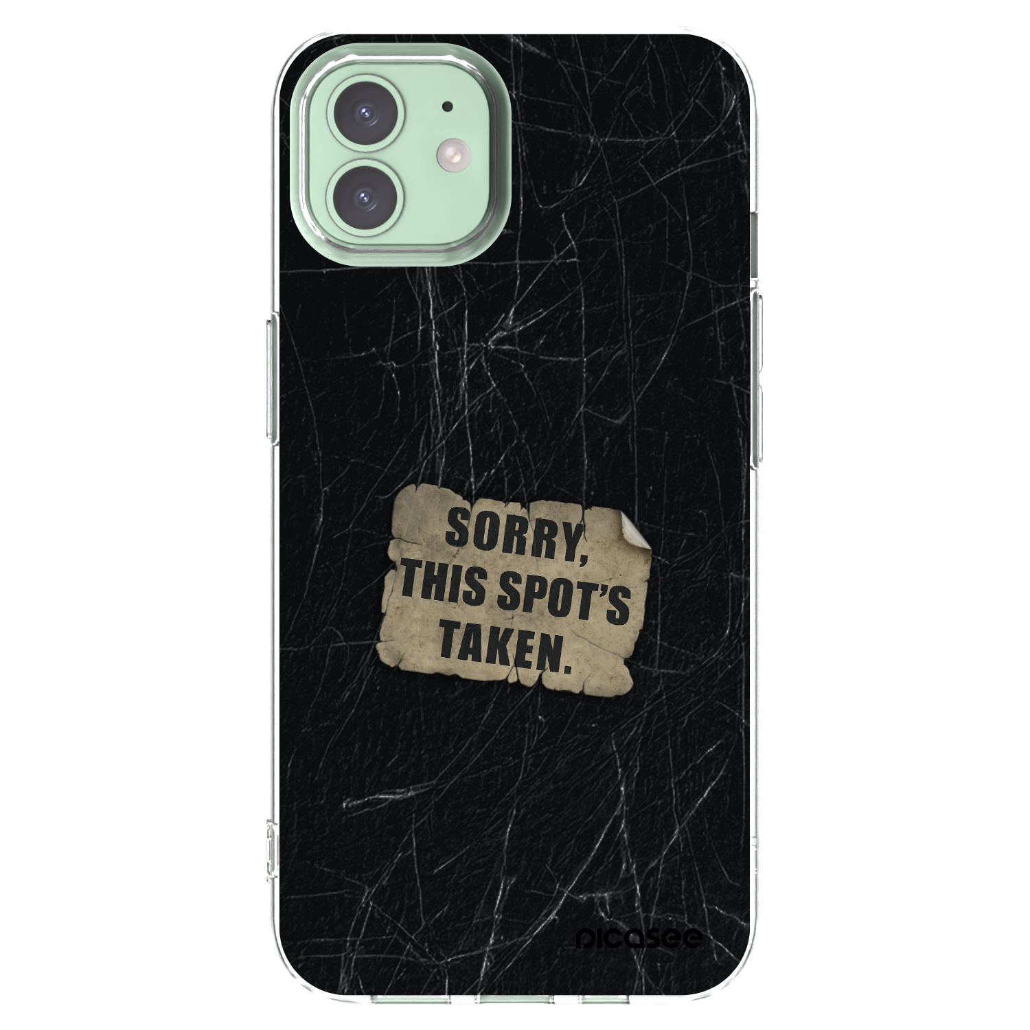 Picasee διαφανής θήκη σιλικόνης Apple iPhone 12 Pro - SORRY