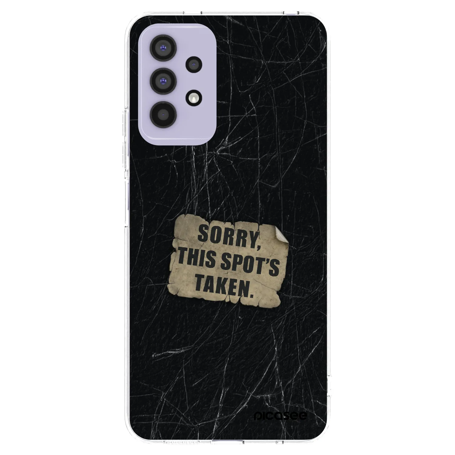 Picasee διαφανής θήκη σιλικόνης Samsung Galaxy A32 4G SM-A325F - SORRY
