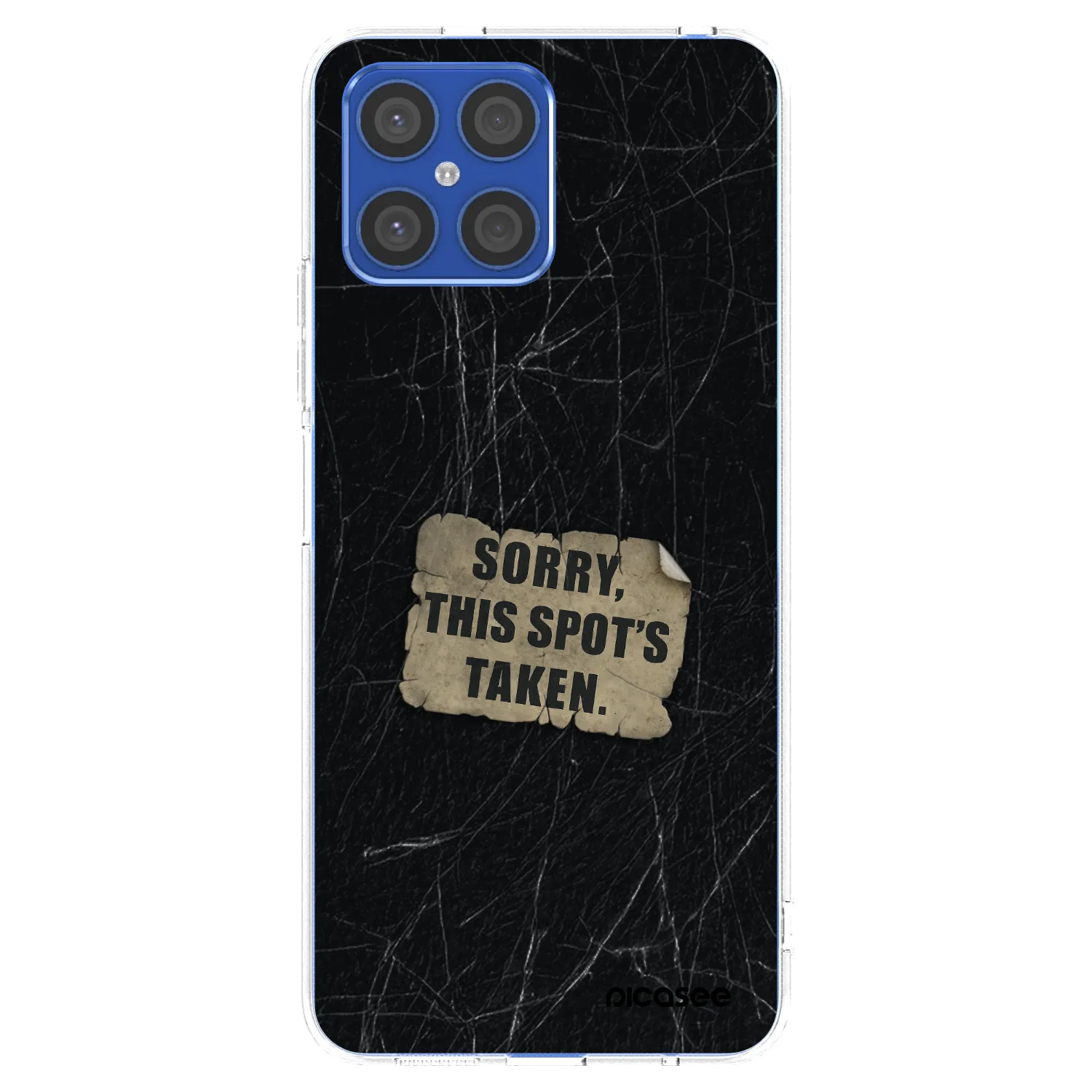 Picasee διαφανής θήκη σιλικόνης Honor X8 4G - SORRY