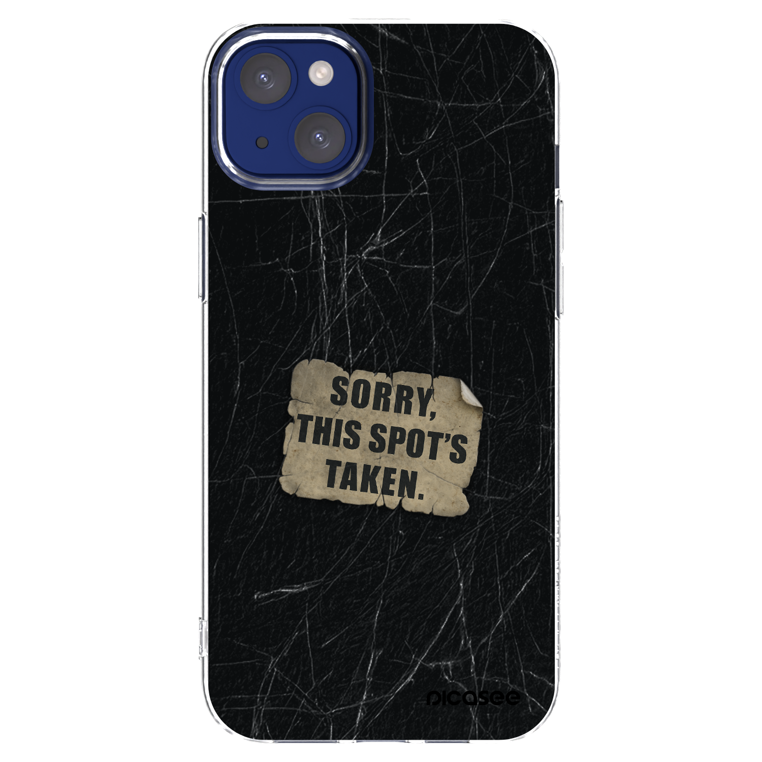 Picasee διαφανής θήκη σιλικόνης Apple iPhone 14 Plus - SORRY