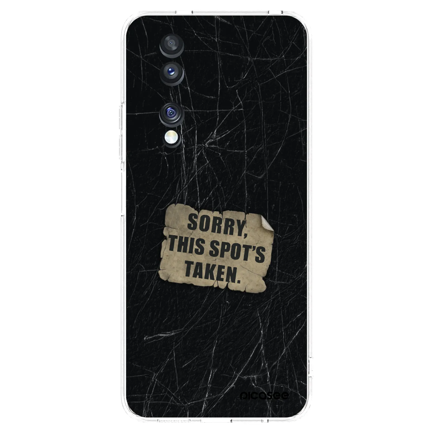 Picasee διαφανής θήκη σιλικόνης Honor 70 - SORRY