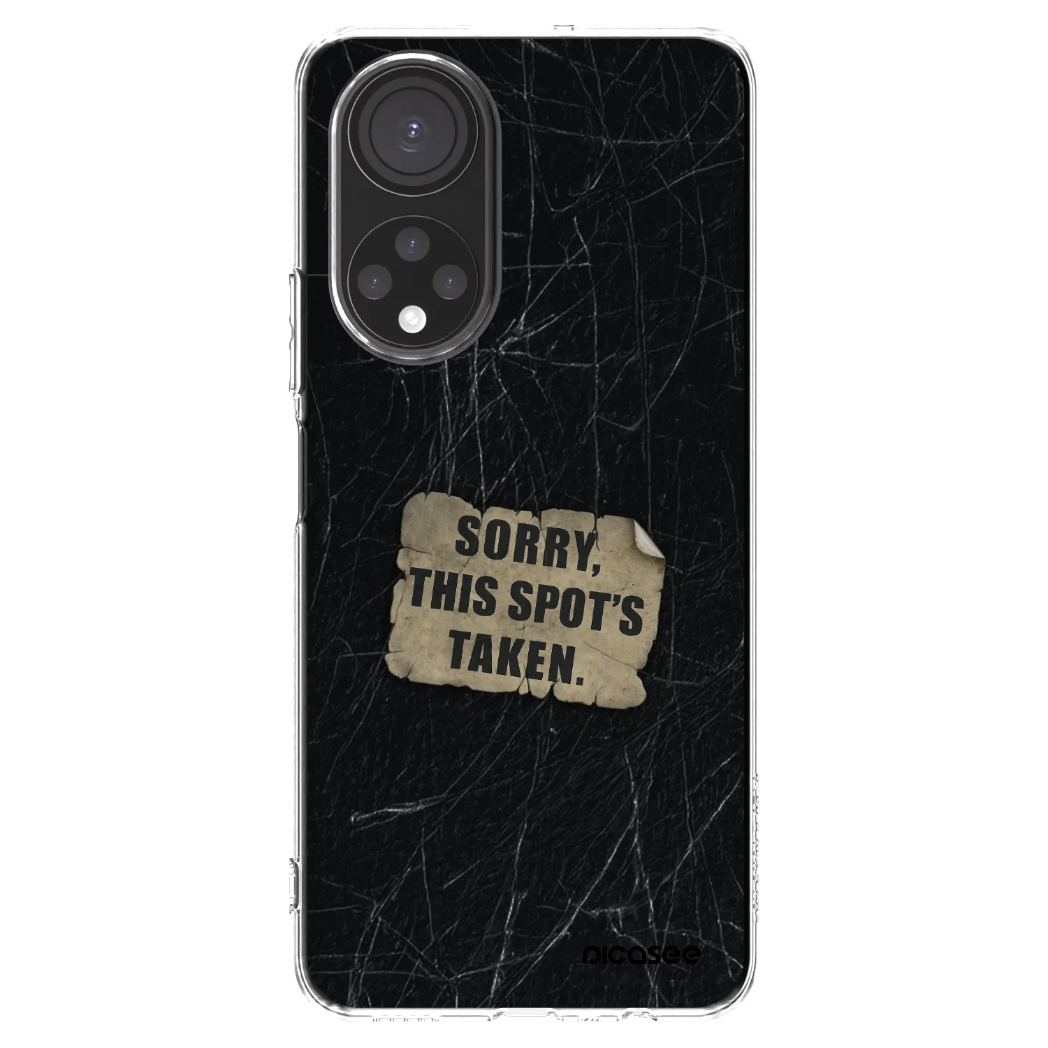 Picasee διαφανής θήκη σιλικόνης Honor X7 - SORRY