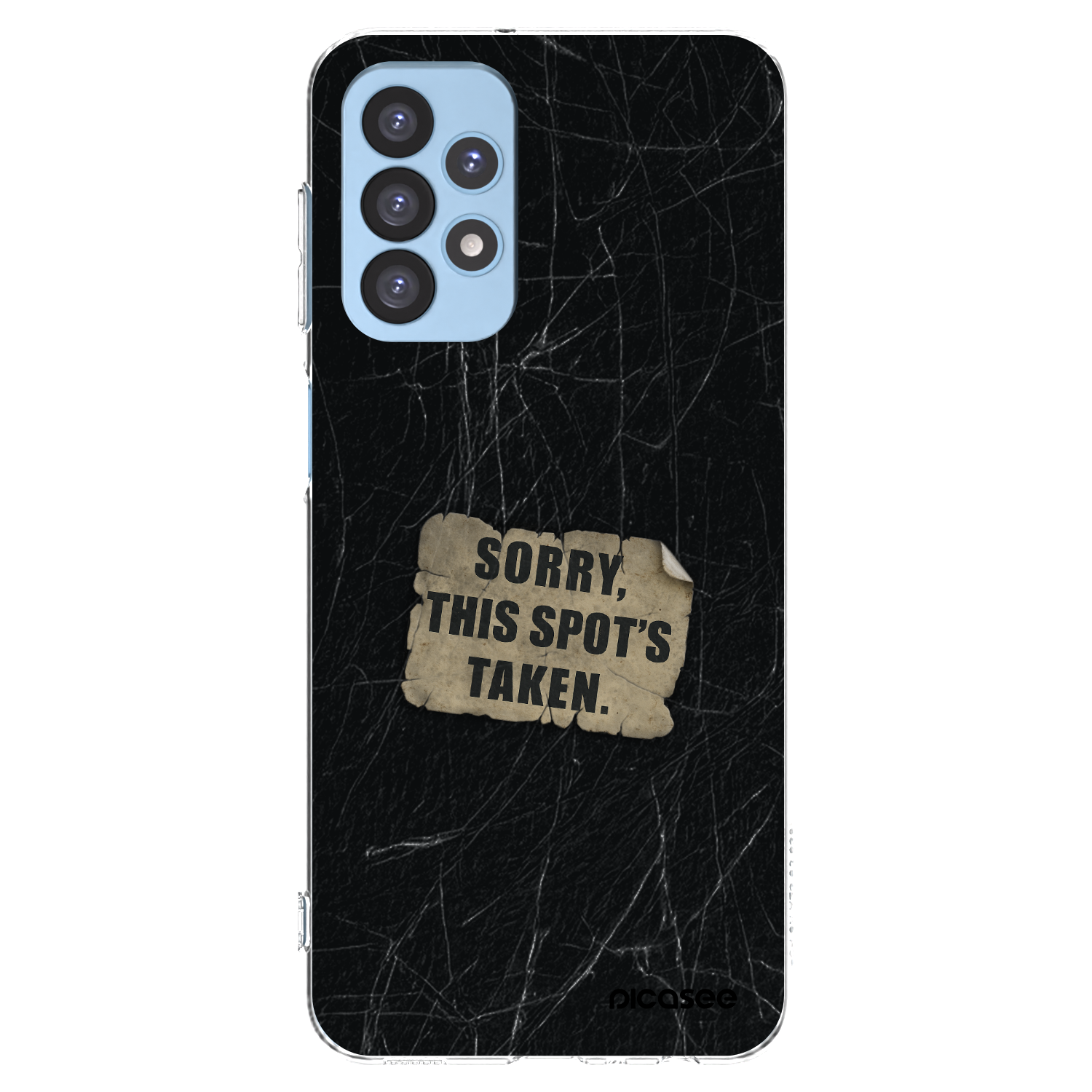 Picasee διαφανής θήκη σιλικόνης Samsung Galaxy A23 A235F 4G - SORRY