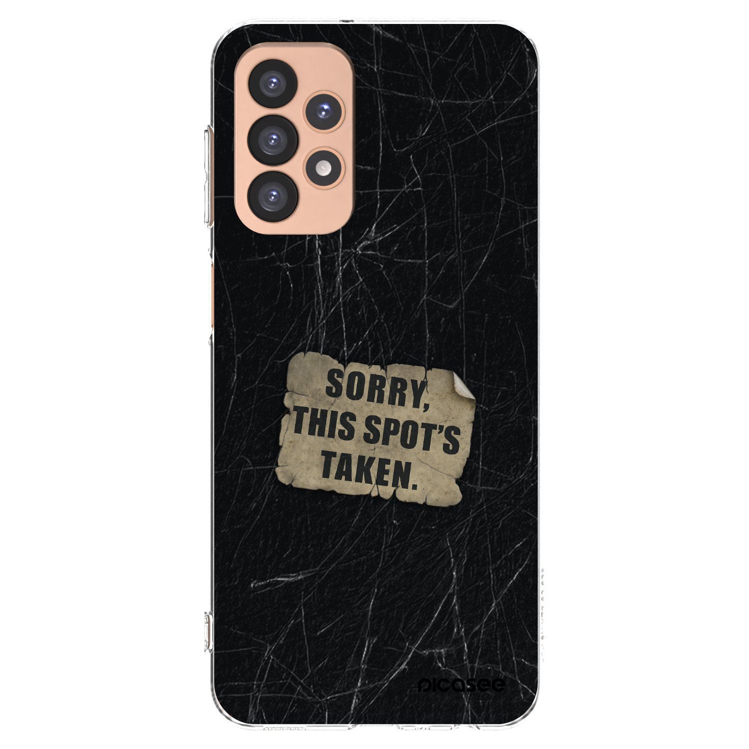 Picasee διαφανής θήκη σιλικόνης Samsung Galaxy A23 A236B 5G - SORRY