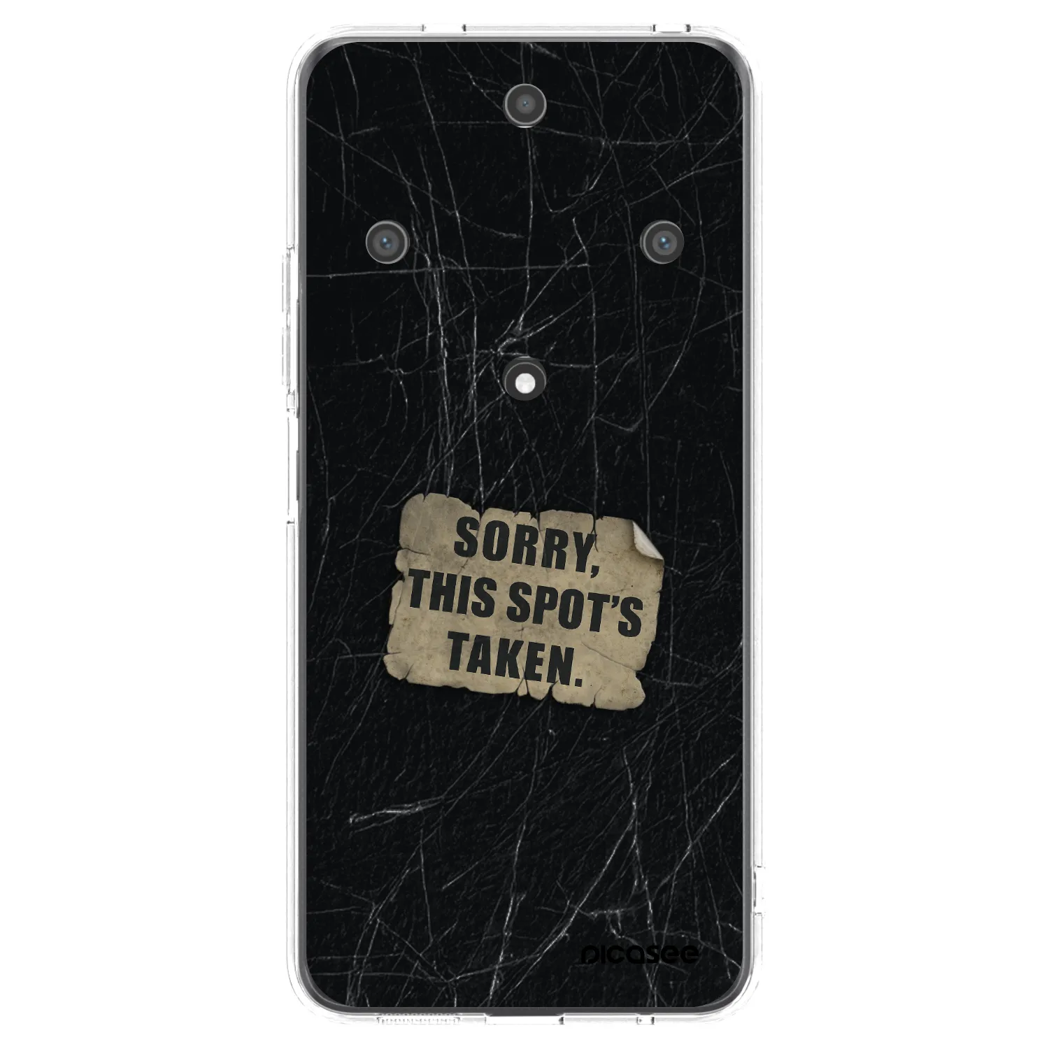 Picasee διαφανής θήκη σιλικόνης Honor Magic5 Lite 5G - SORRY
