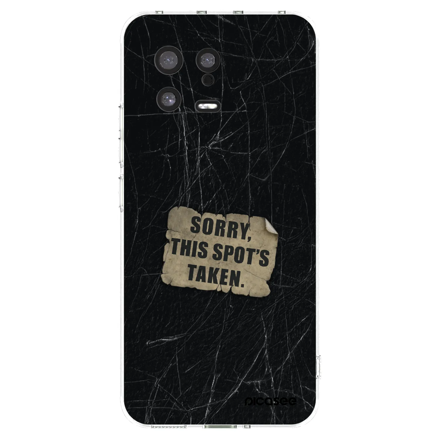 Picasee διαφανής θήκη σιλικόνης Xiaomi 13 - SORRY